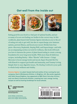 The Healing Cookbook: Nourishing Plant-Based Recipes by Gemma Ogston - ATIVE