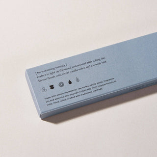 CALM Natural Incense Sticks with Labdanum, Vanilla Bean, Amber - ATIVE