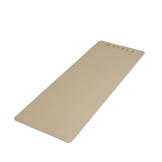 Mavela Beige Premium Grip Yoga Mat - ATIVE