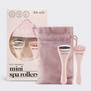 Kitsch Mini Eye and Face Rollers 2pc Set - ATIVE