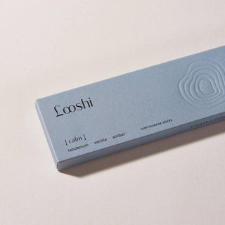 CALM Natural Incense Sticks with Labdanum, Vanilla Bean, Amber - ATIVE
