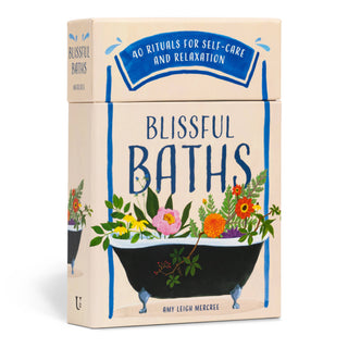 Blissful Baths: 40 Rituals for Self-Care Card Deck by Amy Leigh Mercree - ATIVE