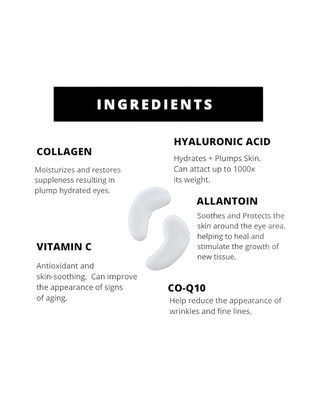 Pure Sol Bright Eyes - Hydrogel Eye Patch Collagen & Hyaluronic Acid - ATIVE