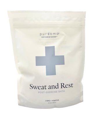 Pursoma Sweat & Rest Lavender Bath Salt 16oz - ATIVE