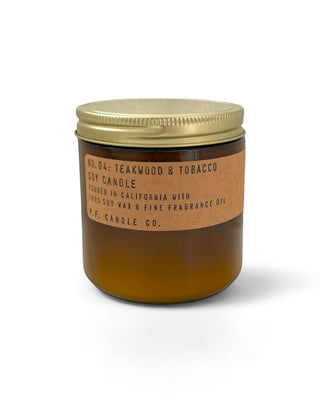 Teakwood & Tobacco - 12.5 oz Large Soy Candle - ATIVE