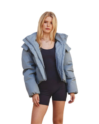 LIVING IN THIS PUFFER JACKET
