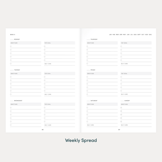 The Self Care Planner, Weekly Edition - ATIVE