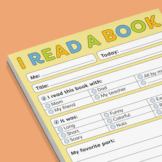 Reading Journal Notepad – Book Reflection Pad by Knock Knock