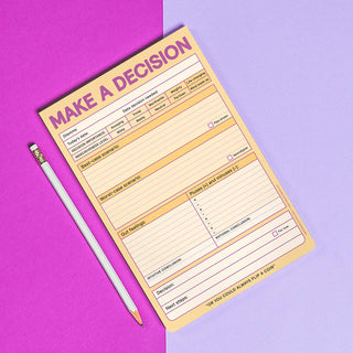 Knock Knock - Make a Decision NotePad