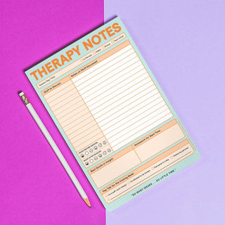 Knock Knock Therapy Notes Pad – Session Notes & Mental Wellness