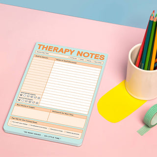 Knock Knock Therapy Notes Pad – Session Notes & Mental Wellness