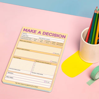Knock Knock - Make a Decision NotePad