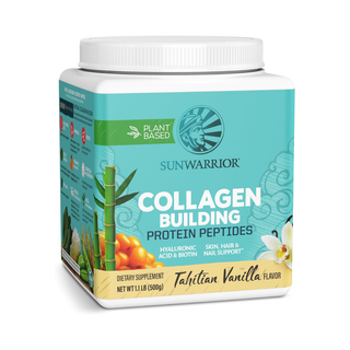 Sunwarrior - Tahitian Vanilla Collagen Drink Powder - Vegan, Plant-Based