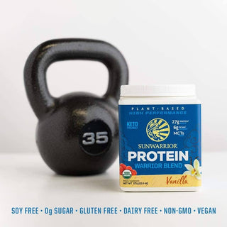 Sunwarrior - Warrior Blend Vanilla Protein - Pea Protein Powder