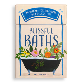 Blissful Baths: 40 Rituals for Self-Care Card Deck by Amy Leigh Mercree - ATIVE