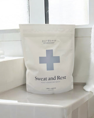 Pursoma Sweat & Rest Lavender Bath Salt 16oz - ATIVE