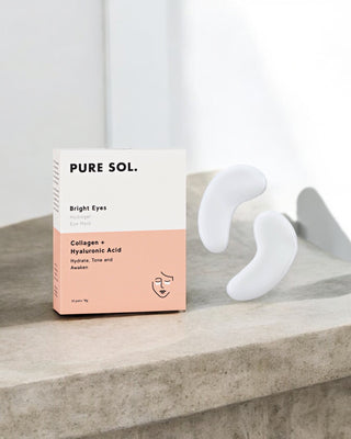 Pure Sol Bright Eyes - Hydrogel Eye Patch Collagen & Hyaluronic Acid - ATIVE