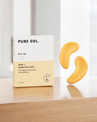 Pure Sol Perk Up Gold and Hyaluronic Acid Eye Gel Mask - ATIVE