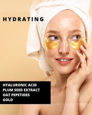 Pure Sol Perk Up Gold and Hyaluronic Acid Eye Gel Mask