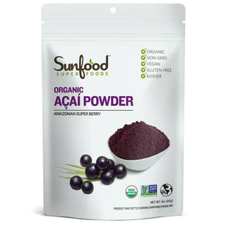 Sunfood Superfoods Organic Acai Powder 4oz - ATIVE