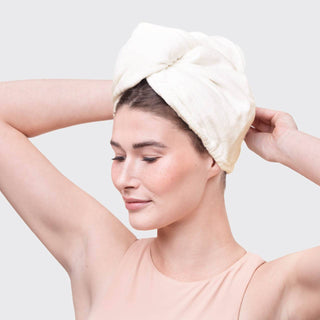 Kitsch Eco-Friendly Hair Towel Ivory