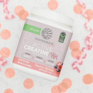 Sunwarrior - Raspberry Elderberry Creatine Drink Powder For Her